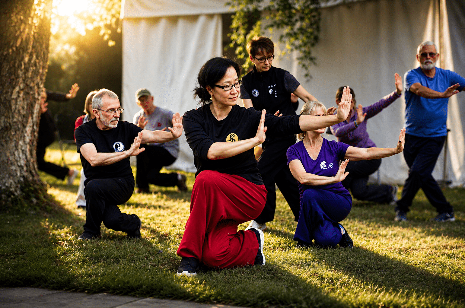 Yonghui Deistler-Yi, Qigong und Taiji Lehrerin in Wien, Jahresgruppe